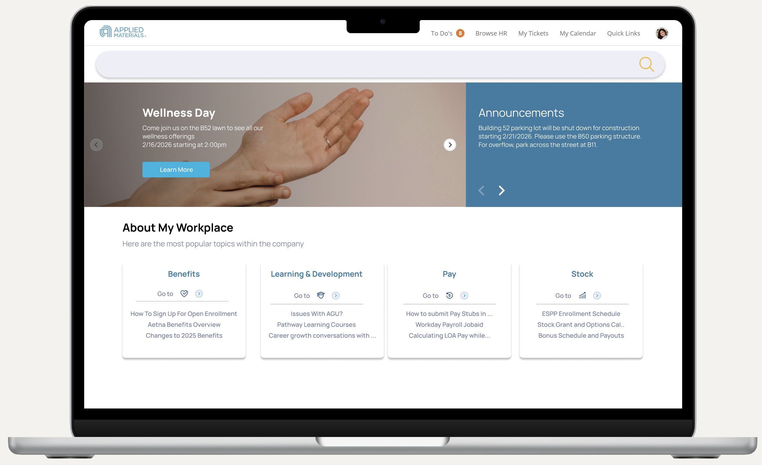 Iteration 1 — New homepage